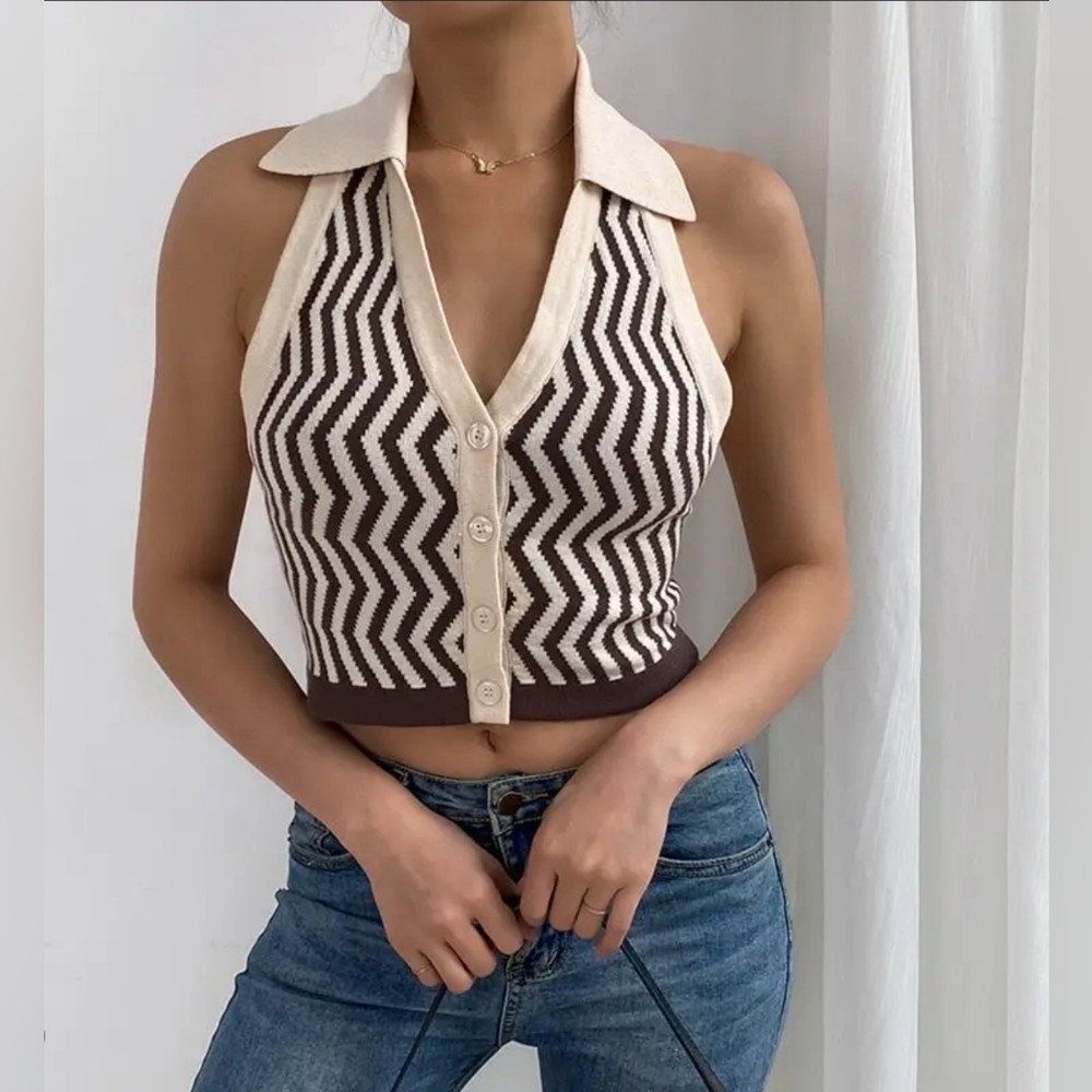 open back women's vest